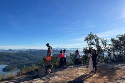 DALAT: Trekking Pinhatt & Sup/Kayaking Tuyen Lam Lake Tour - The morning plan: hotel pickup to the Pinhatt trail (8km total)