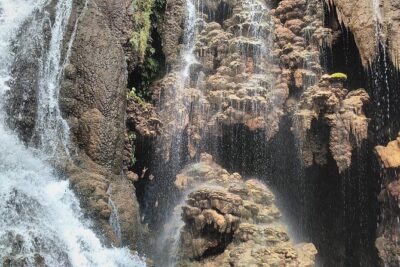 Day Tour - Tumpak Sewu Waterfall and Goa Tetes Trekking via Malang - Descending to the Base of Tumpak Sewu (Coban Sewu)