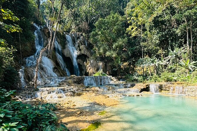 Day Trek to Kuangsi Waterfall and Bear Sanctuary - Luang Prabang full day tour - Kuang Si Falls: your swim time and the nature reserve feel