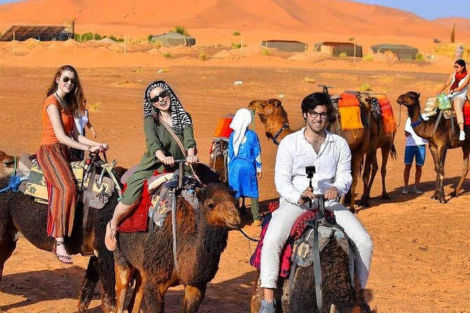 Desert excursion with camel trek into the camp Dinner breakfast - Camel Trek Into the Desert: Sunset Is the Real Ticket