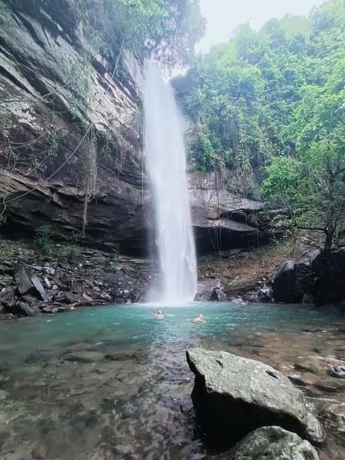 Discover Hidden Waterfall, Jungle Trekking, Swim Incl Snacks - Waterfall break: photos, picnic snacks, and pool time