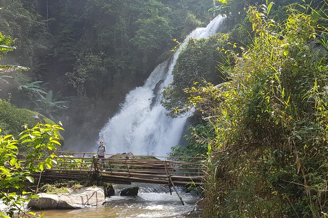 Doi inthanon National Park + 2Hour Fantastic Trekking with Lunch - Karen village + coffee and the Hmong market: culture stops with real shopping time