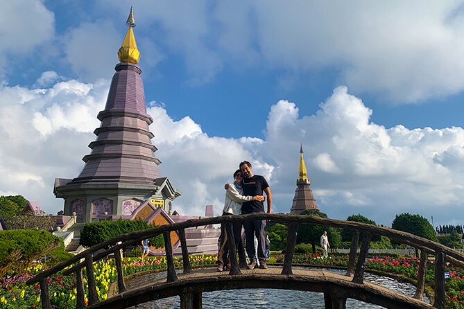 Doi Inthanon Private Trek & Lunch Tour from Chiang Mai - Twin Royal Stupas: Thailand’s high viewpoint with gardens to slow down