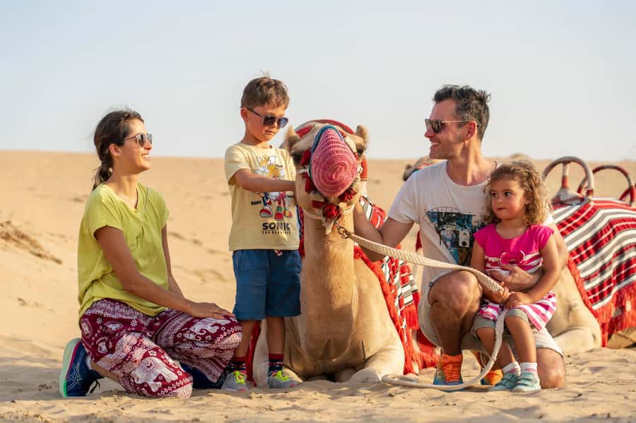 Dubai: Evening Camel Trekking & Dinner at Al Marmoom Oasis - Stargazing with a telescope: what you’ll love, and what can cut the view