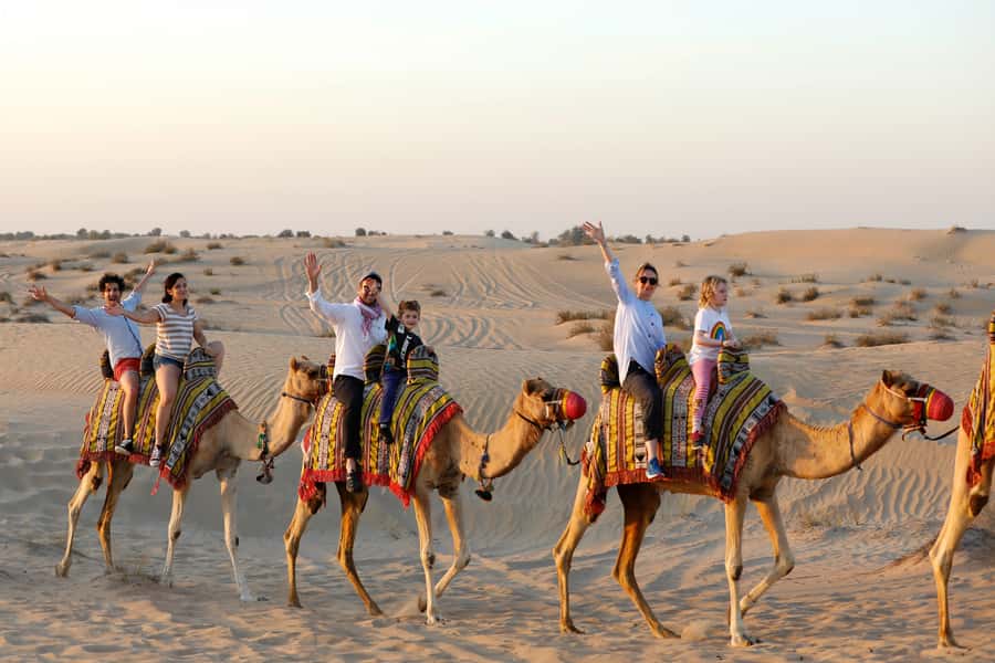 Dubai: Half-Day Camel Trekking with Al Marmoom Breakfast - Bedouin welcome: gahwa, sweets, and coffee you can watch being made
