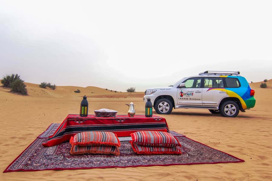 Dubai Sunrise Desert Camel Trek with Breakfast - Sunrise photography from the dunes: when timing wins