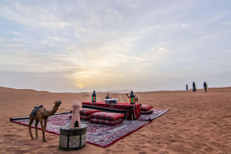 Dubai Sunrise Desert Camel Trek with Breakfast - Red-sand dune bashing: short thrills, not an all-day rollercoaster