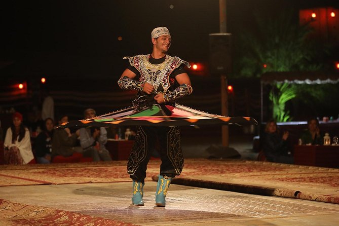Dubai Sunset Camel Trekking with Shows & BBQ Dinner - Hotel Pickup and the 4WD Ride into the Desert