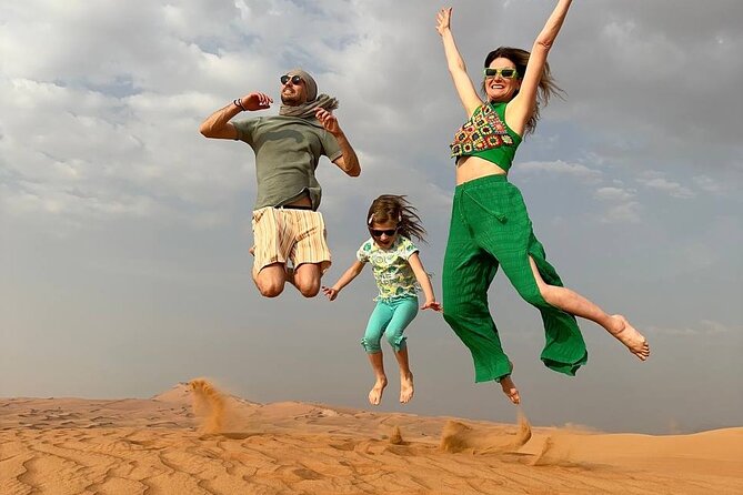 Early Morning Desert Safari With Camel Trekking Experience - 4x4 dune bashing: 35 to 40 minutes of controlled chaos