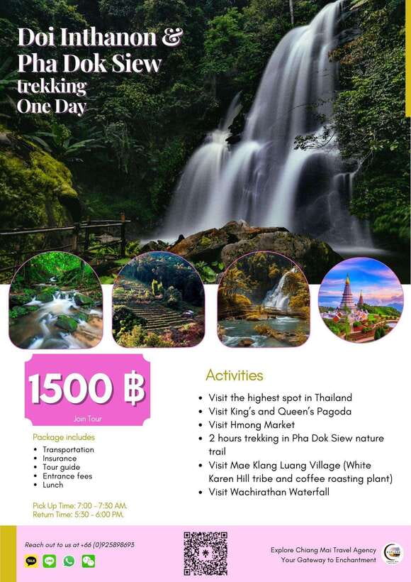 Eco-Friendly: Doi Inthanon & Pha Dok Siew Trekking Day Trip - Wachirathan Waterfall: The Day’s Best Payoff and Your Swim Decision