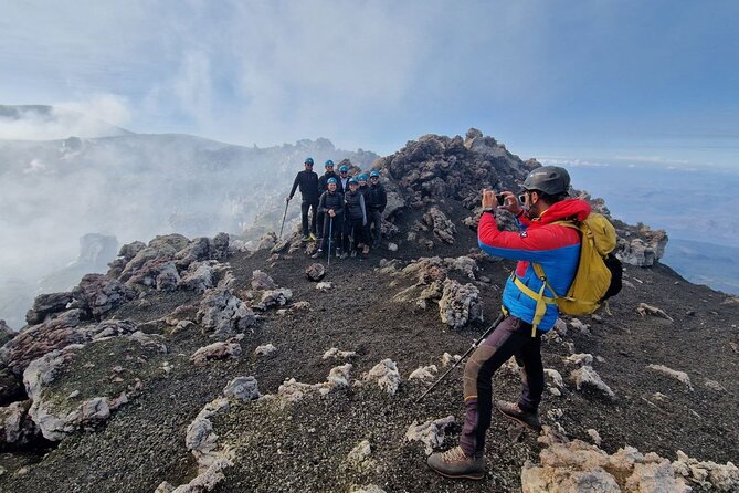 Etna North: Guided trekking to Summit volcano craters - Stop 1: Piano delle Concazze views and first volcanic textures