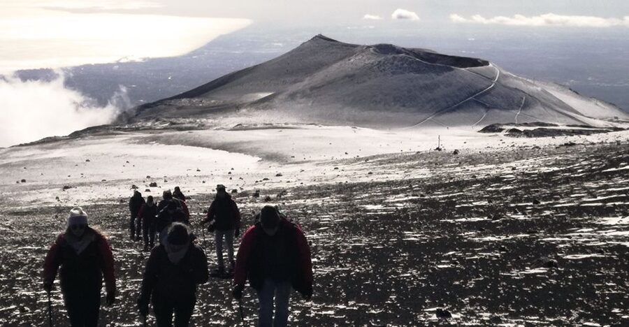 Etna South: High Altitude Winter Trek with an Alpine Guide - Valle del Bove to Barbagallo: where the hike turns from pretty to demanding