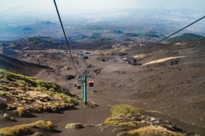 Etna: summit craters trekking with volcano guide 3350mt - From Ashàra at Rifugio Sapienza to 2,800m: the altitude jump plan