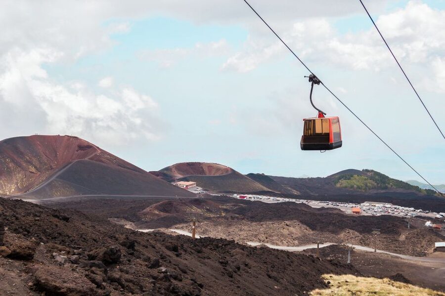 Etna: summit craters trekking with volcano guide 3350mt - Central Crater rim time: Northeast and Southeast views that make it click