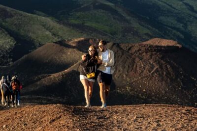 Etna Sunset Tour: Volcano trek, Cave & tasting from Catania - Enoteca Dell’Etna tasting: eating the volcano before you see it