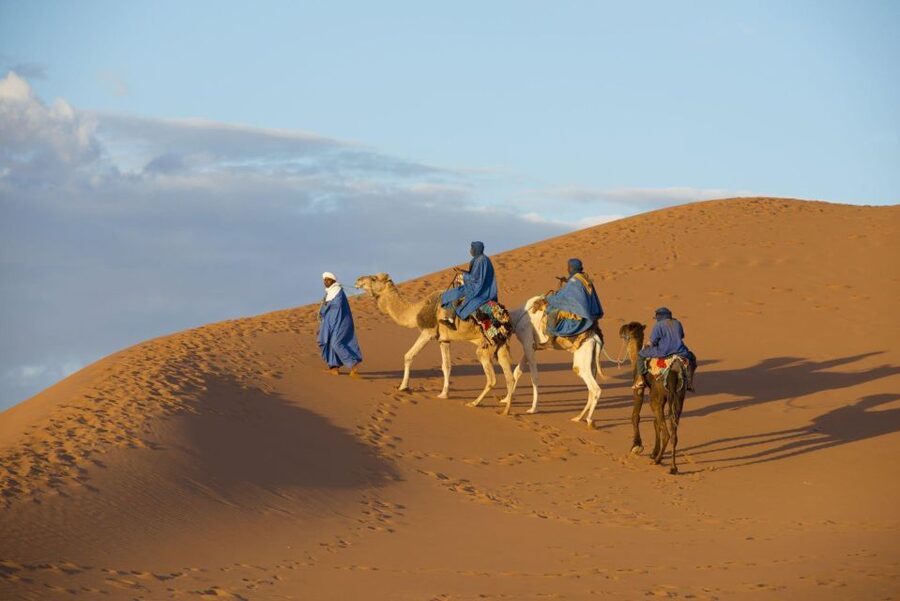 From Agadir: Camel Ride and Flamingo Trek - The hand-wash stop, Moroccan mint tea, and how the photos work