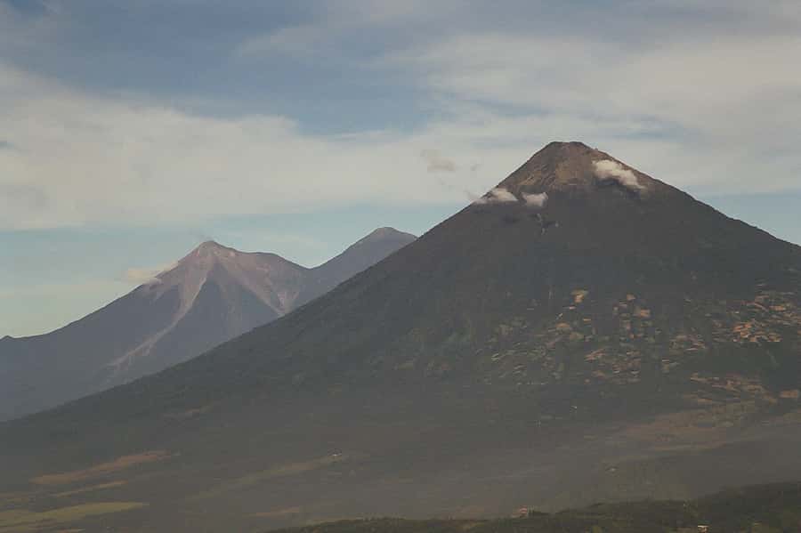 From Antigua: Pacaya Volcano Trek - Antigua Pickup and the Van Ride: Easy Start, Watch for Bumps