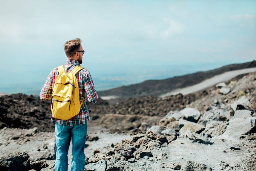 From Catania: trek on Mount Etna, Lava Cave & tasting Tour - Getting Up the Volcano From Catania: van ride and Sapienza Refuge