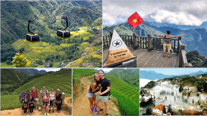 From Hanoi: 2-Day Sapa-Fansipan Peak & Trek & Ha Giang Bus - Day 1 morning: arrival rhythm, lunch, and getting your legs ready