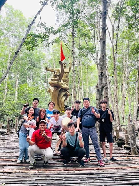 From Ho Chi Minh City: Can Gio Mangrove & Monkey Island Trek - From District 1 to Can Gio: the ferry day starts fast