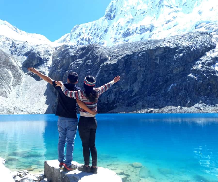 From Huaraz: Lake 69 Trek Day Tour - White Mountain Range - Scenic Stops on the Way Back: Chinancocha, Orconcocha, and Cebolla Pampa Again