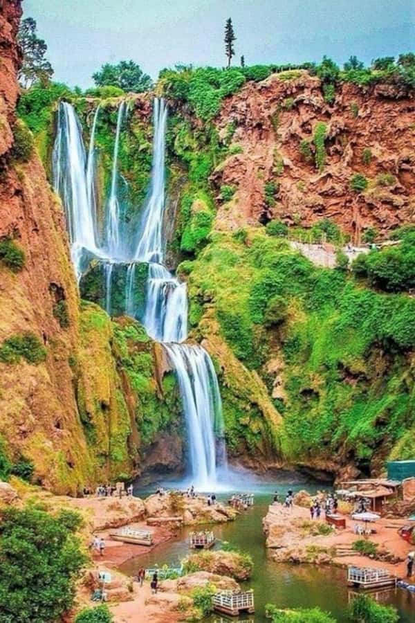 From Marrakech: Ouzoud Waterfalls Guided Hike and Boat Trip - The Trek Part: Olive Groves, Argan Cooperative, and Viewpoints
