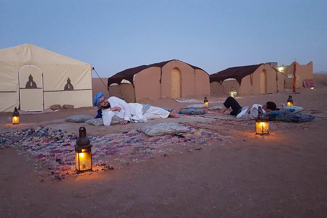 From Marrakech: Private Tour to Oasis and Trekking in the Desert of Erg Chigaga - Draa Valley and Agdz: dates, oasis walks, and a real night off