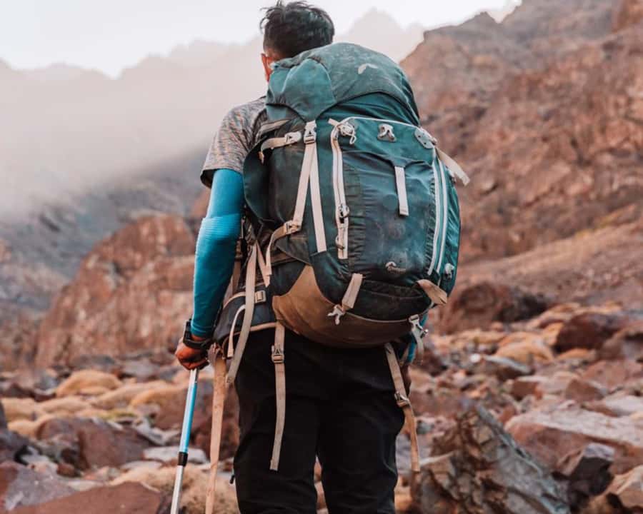 From Marrakesh: 2-Day Mount Toubkal Trek - The 360-degree payoff at 4,167 m: what you’re actually seeing