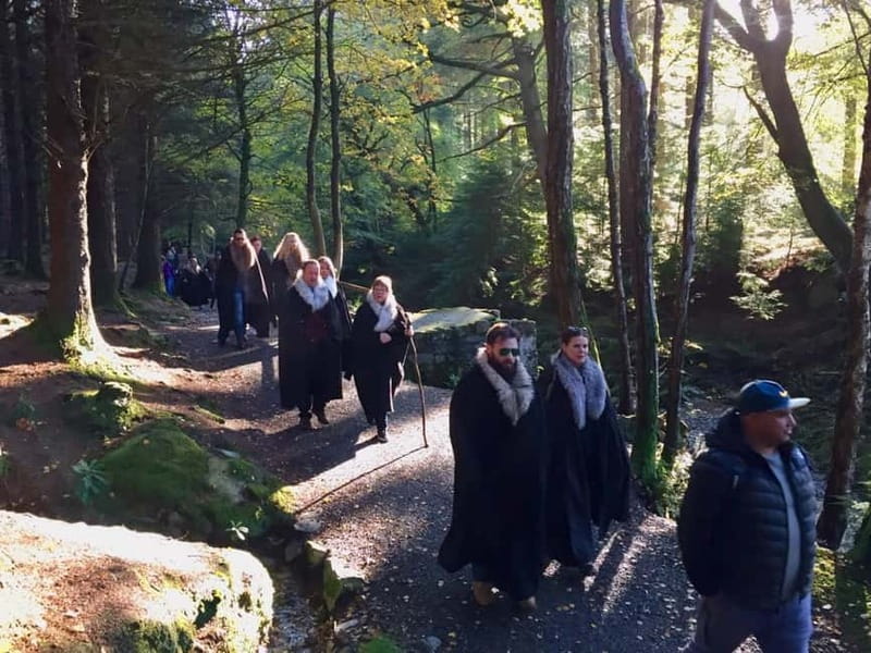 From Newcastle: Game of Thrones Tollymore Forest Trek - What the walk feels like: hills, uneven ground, and rain
