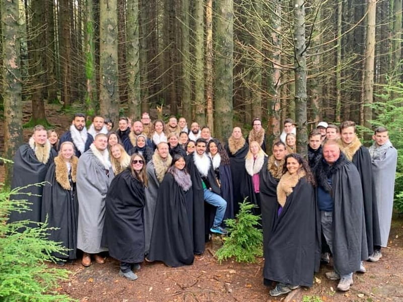 From Newcastle: Game of Thrones Tollymore Forest Trek - Meeting point: find the coach with Eamonn Rooney on the side