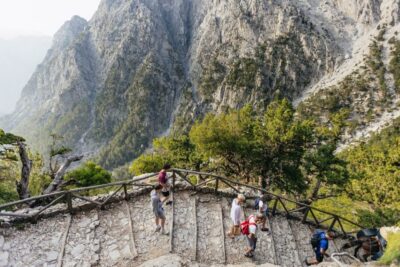 From Rethymno: Samaria Gorge Full-Day Trek, Pickup & Guide - Pickup to Omalos Breakfast: White Mountains Before the First Steep Step
