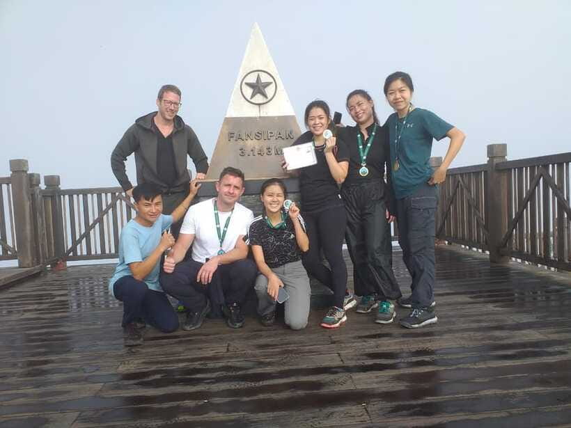 From Sa Pa: Full Day Trek of Fansipan Mountain - Lunch on the route: a real meal moment, not a snack break