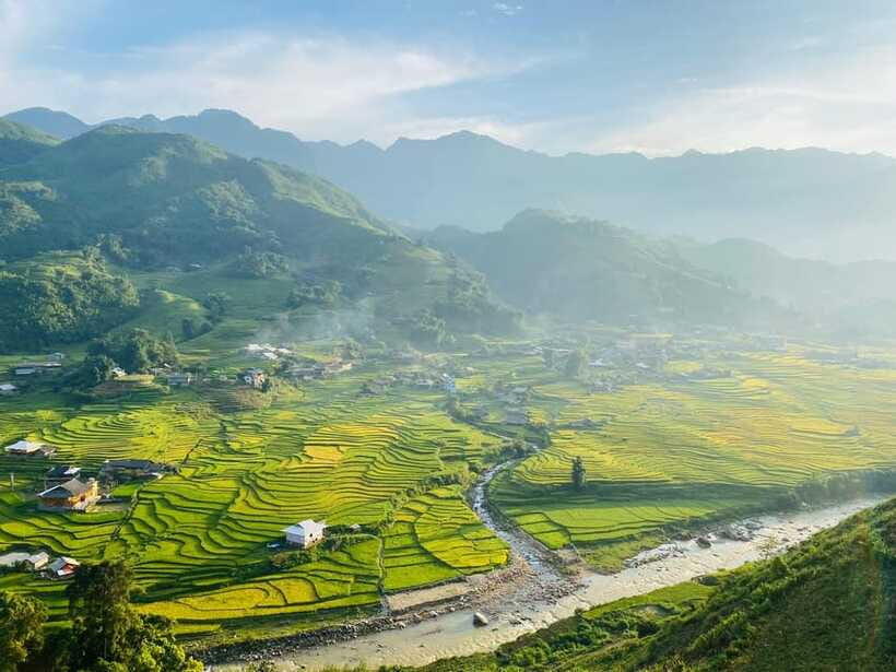 From Sapa: Y Linh Ho, Lao Chai & Ta Van Trek Day Tour - Ta Van Village Lunch Break: Rest, Eat, and Watch the Village Flow