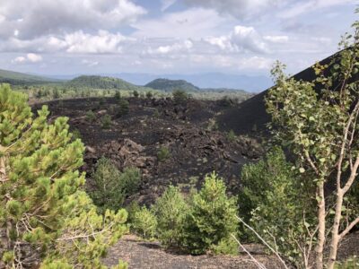 From Taormina: Half-Day Mount Etna Morning Trek - The crater-edge hike: extinct eruptions and real-world footing