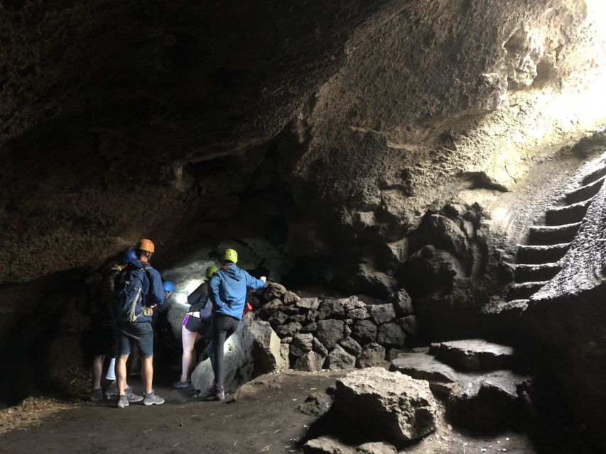 From Taormina: Half-Day Mount Etna Morning Trek - Entering a lava cave: where the science turns eerie