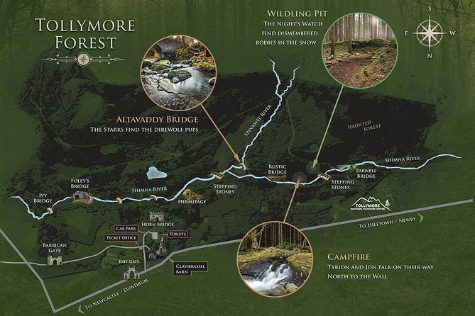 Game of Thrones - Tollymore Forest Trek - A 90-minute Game of Thrones stroll through Tollymore Forest Park