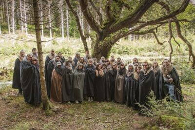 Game of Thrones - Tollymore Forest Trek - Meeting Robby and getting your Stark cloak moment