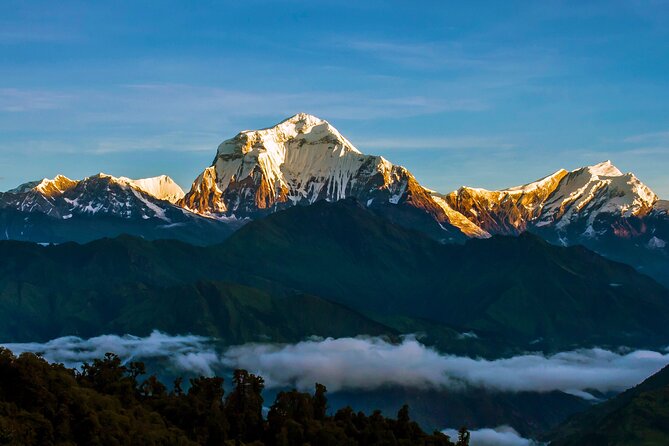Ghorepani - Poon Hill Trek – 5 DAYS - Day 5: last-range looks, then flight back to Kathmandu