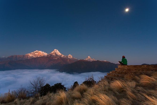 Ghorepani Poonhill Trek 5 Days from Pokhara - Day 3: Poon Hill at dawn for the Annapurna and Dhaulagiri view