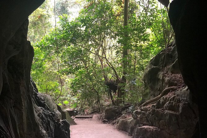 Half Day Trekking Cat Ba National Park - Quan Y Cave: a miniature wartime hospital cut into rock