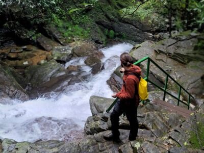 Hue to Da Nang/Hoi An via Bach Ma Trekking - Bach Ma trekking stage 1: Ngu Ho (Five Lakes) and the swimming moment