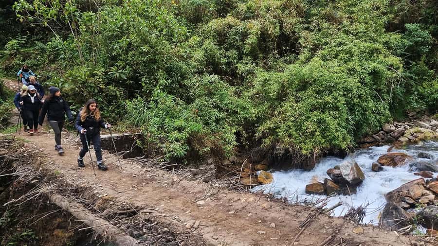 Inka Jungle trek to Machu Picchu 3 D/ 2 N - Adventure sports: biking and zip line, plus rafting conditions