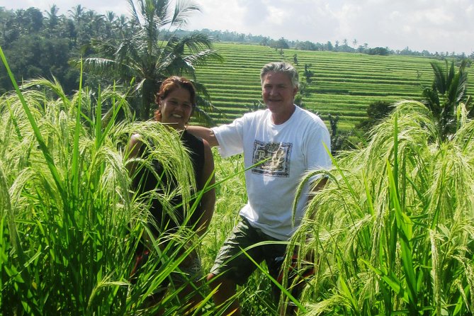 Jatiluwih full day e-bike cycling with lunch & trekking program - Giant bamboo, jungle edges, and village roads
