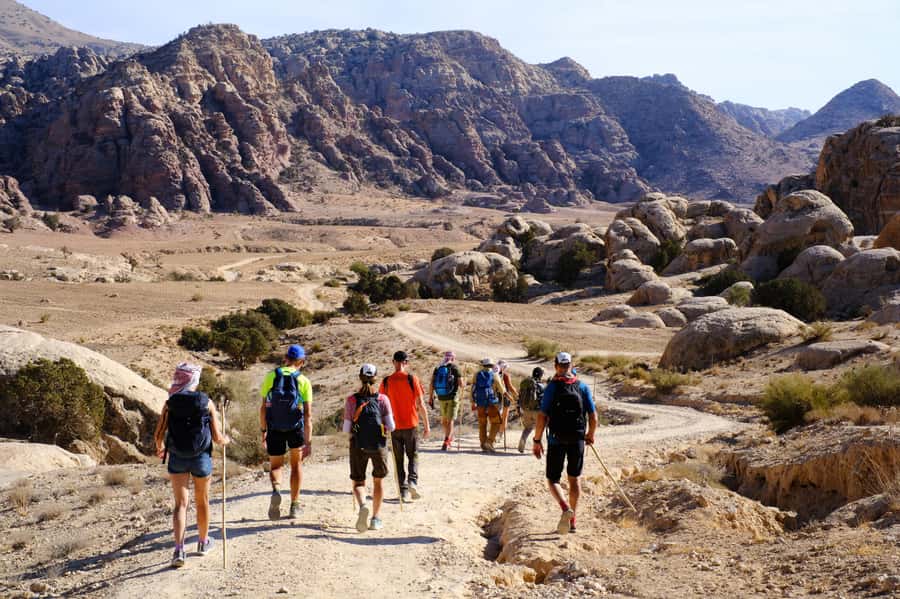 Jordan Trail: Dana to Petra 4-Day Trekking Tour - Camp under the stars: tents, tea, and food that actually keeps you going