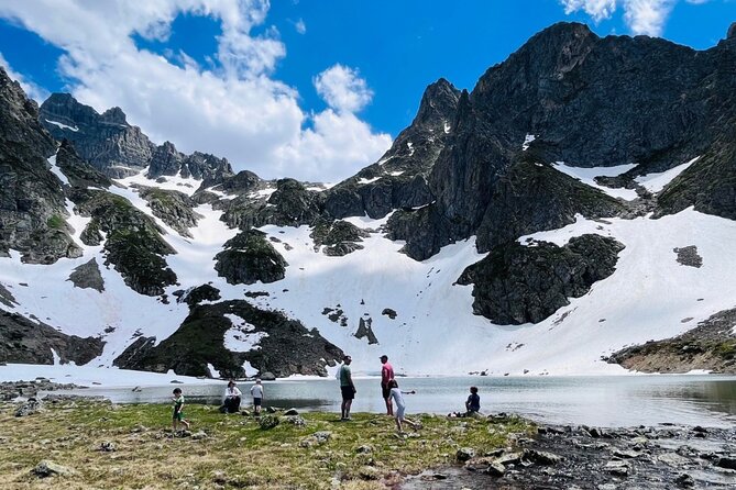 Kaçkar Mountains Glacier Lakes Huser Sunset Hiking or Trekking - Huser Plateau sunset: your payoff stop