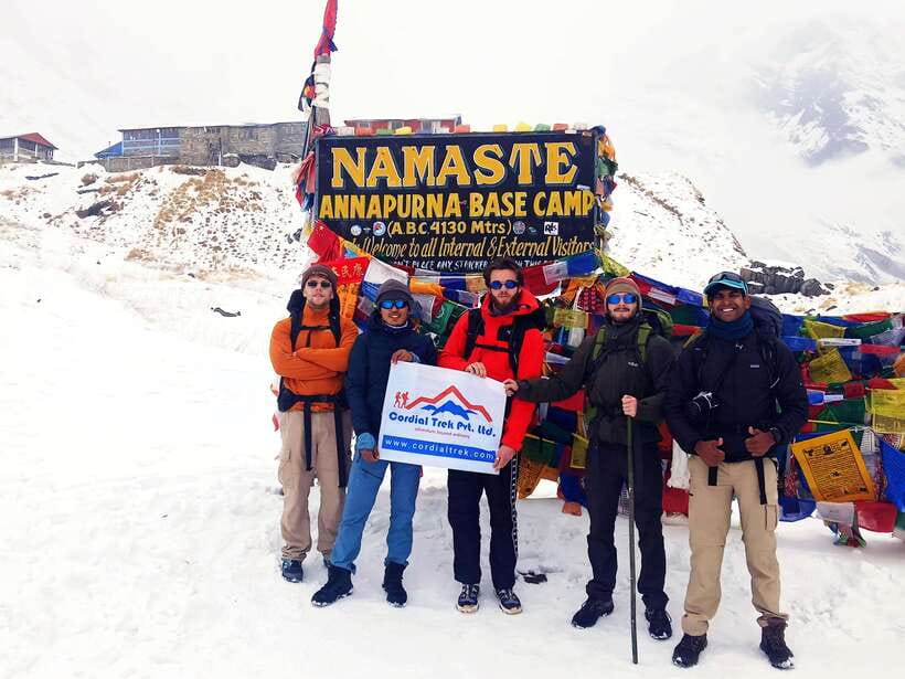 Kathmandu/Pokhara: 5-Day Annapurna Base Camp (ABC) Trek - Day 2: Sinuwa to Deurali Through Forest and Waterfalls (3230 m Day)