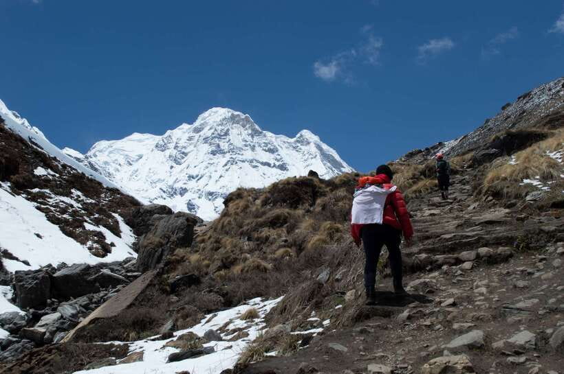 Kathmandu/Pokhara: 5-Day Annapurna Base Camp (ABC) Trek - Day 3: Deurali to Annapurna Base Camp (ABC) via Machhapuchhre Base Camp
