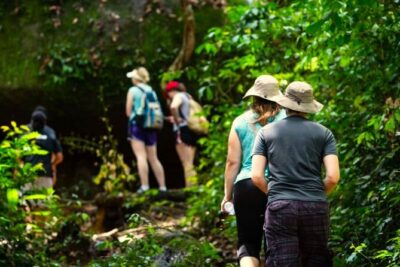 Kbal Spean Trekking Tour with Banteay Srei and Landmine Museum - Kbal Spean jungle trek: riverbed carvings with a quieter atmosphere