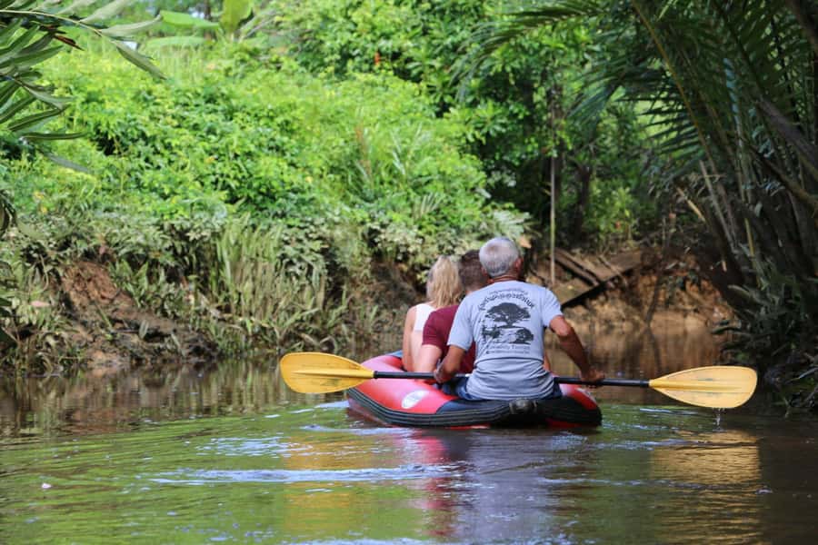 Khao Lak's Little Amazon: Canoe, Trek & Waterfall Day Trip - Market stops in Takuapa and Larn Loang: crafts, food, and a more local rhythm