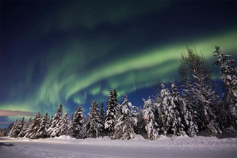 Kiruna: Snowshoe Trek with Aurora Hunt and Warm Beverage - Kiruna at night: what makes this aurora hunt feel special